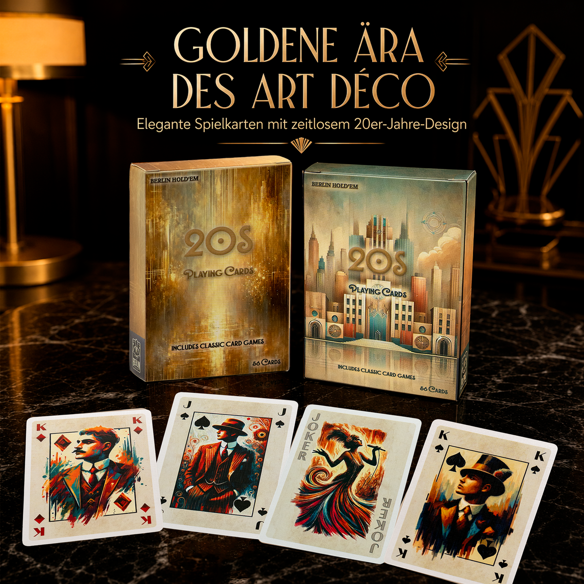 20s Spielkarten – Edition Dunkel
