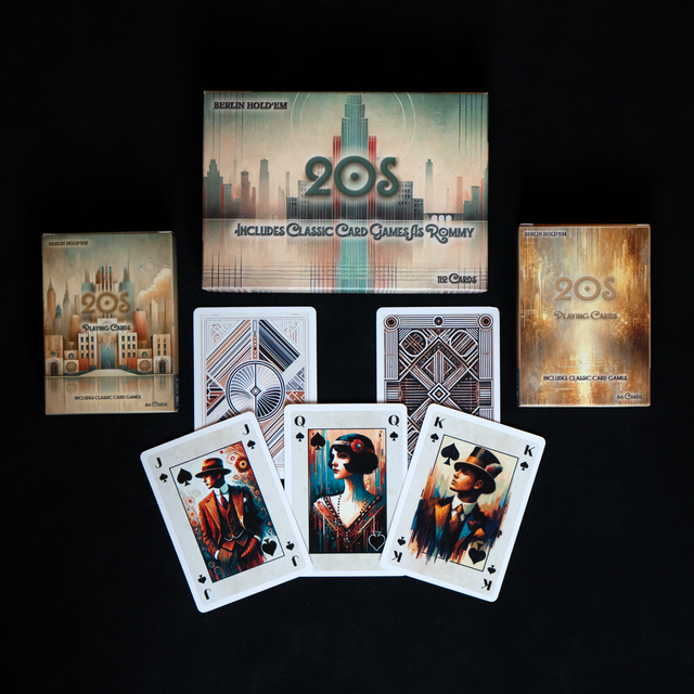 20s Spielkarten – Doppelpack
