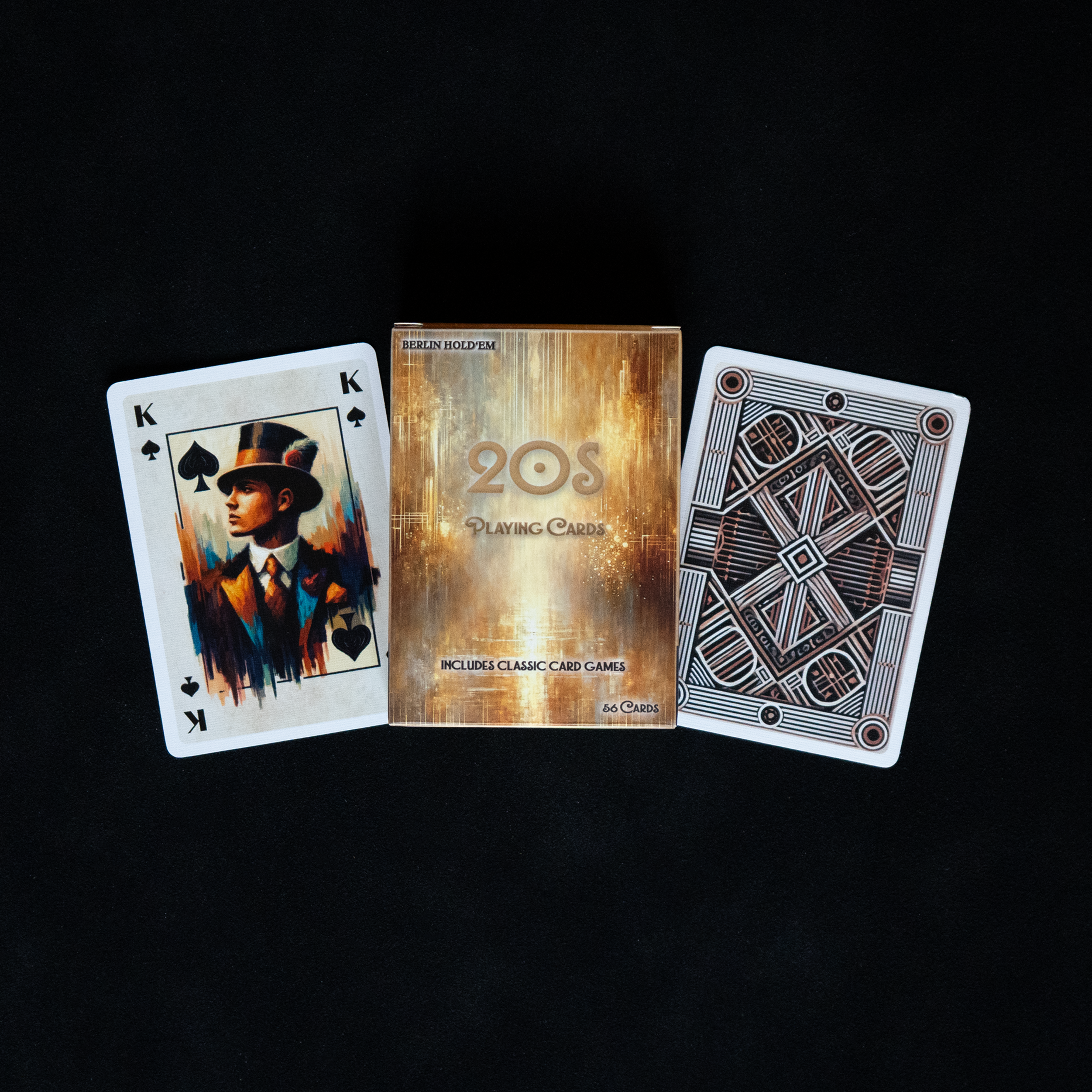 20s Spielkarten – Edition Dunkel