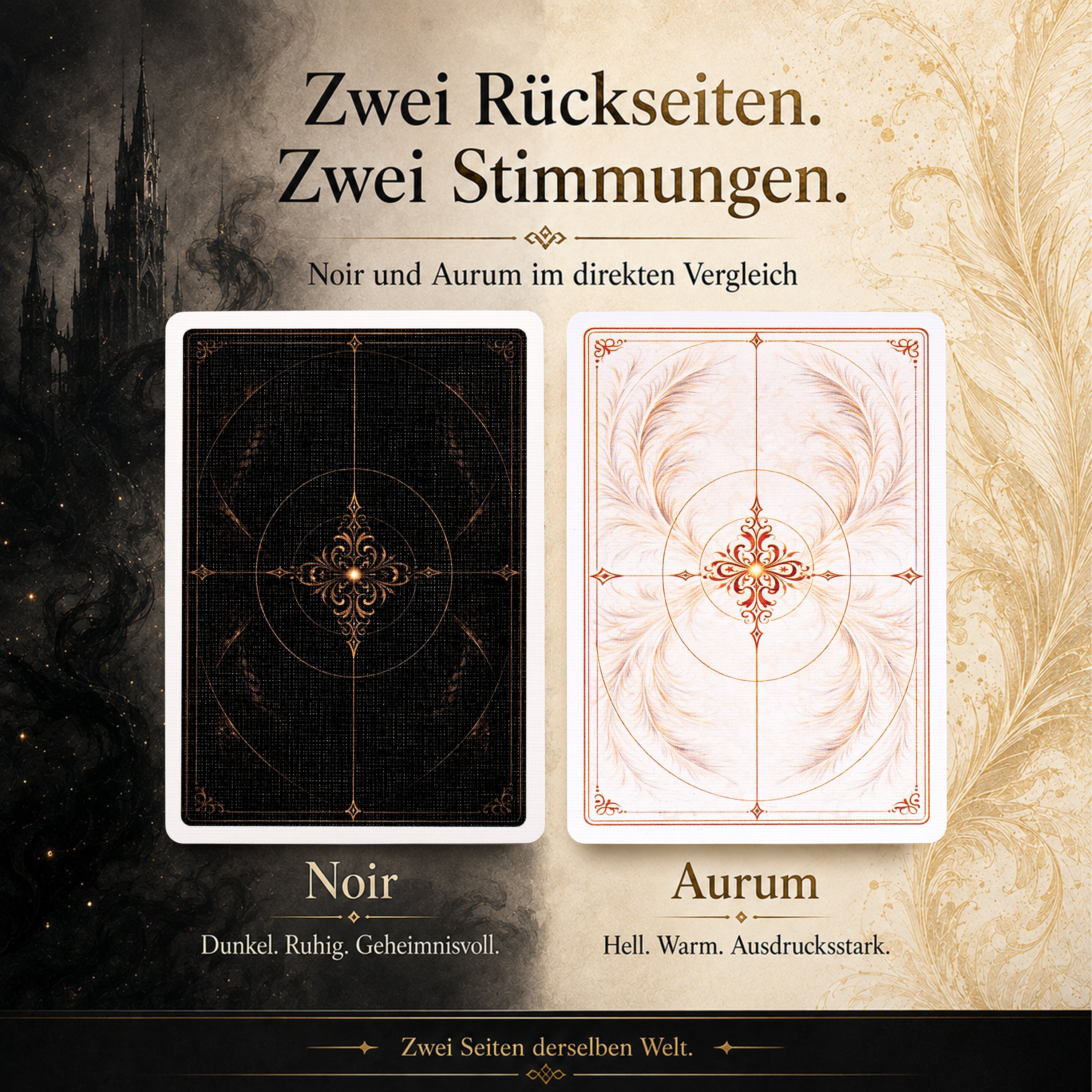 Noir & Aurum Spielkarten – Edition Noir