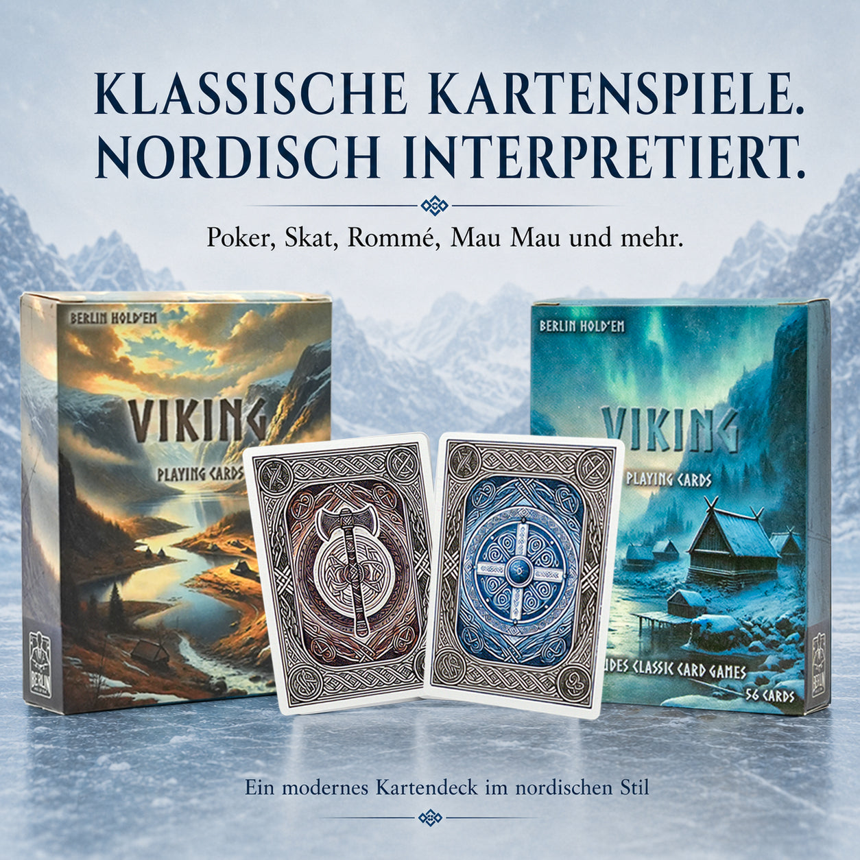 Viking Spielkarten – Doppelpack