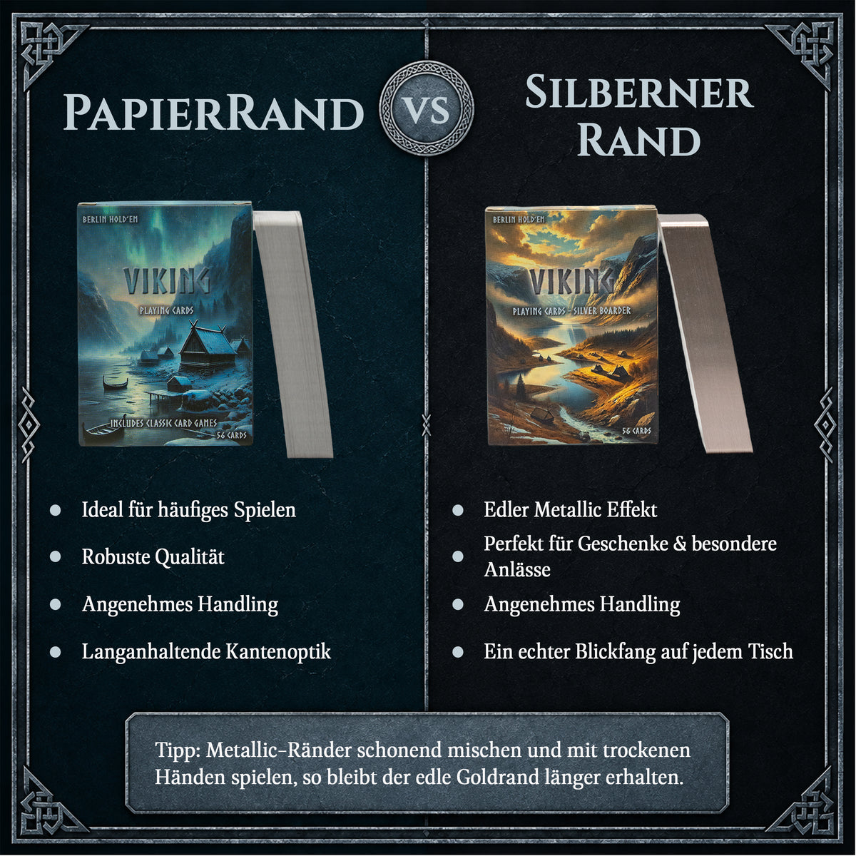 Viking Spielkarten – Doppelpack