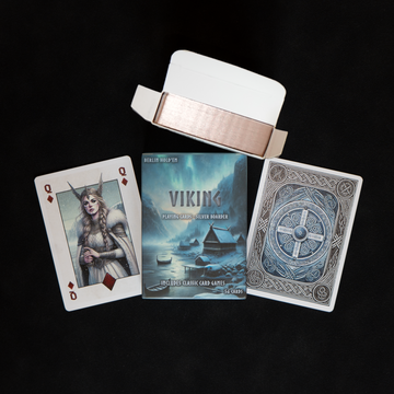 Viking Spielkarten – Edition Schild, Silberschnitt