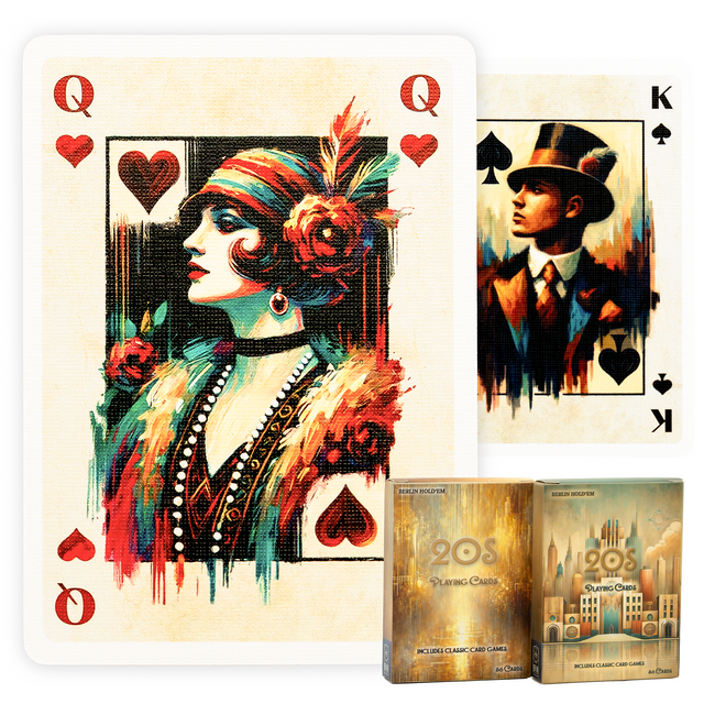 20s Spielkarten – Doppelpack